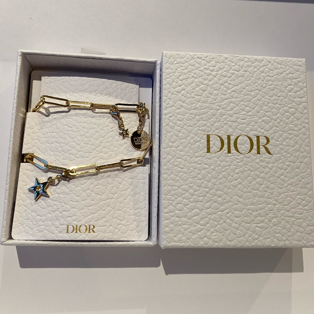 Authentic Dior Phone Gold Charm